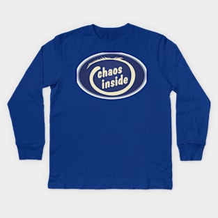 Chaos Inside Kids Long Sleeve T-Shirt